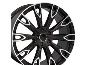 OE Wheels 20 Inch Fits Audi Q5 TT A4 A5 A6 A7 A8 Q7 Q7 Style AU32 Satin Black Machined 20x9 Rim OE Wheels 20 Inch Fits Audi Q5 TT A4 A5 A6 A7 A8 Q7 Q7 Style AU32 Satin Black Machined 20x9 Rim