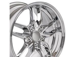 OE Wheels 18 Inch Fits Chevy Camaro Corvette Pontiac Firebird Deep Dish Stingray Style CV18A Chrome 18x10.5 Rim Hollander 5633 OE Wheels 18 Inch Fits Chevy Camaro Corvette Pontiac Firebird Deep Dish Stingray Style CV18A Chrome 18x10.5 Rim Hollander 5633