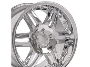 18x9.5 Wheel Fits Mercedes Benz C E S Class SLK CLK CLS - ET38 Split Spoke Chrome Rim 18x9.5 Wheel Fits Mercedes Benz C E S Class SLK CLK CLS - ET38 Split Spoke Chrome Rim