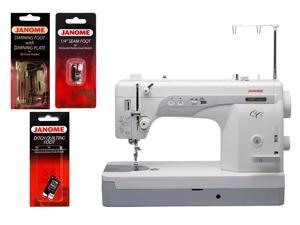 Janome 1600P-QC Straight-Stitch Machine and Kit Janome 1600P-QC Straight-Stitch Machine and Kit