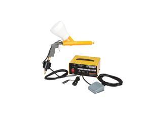 Chicago Electric Power Tools Portable Powder Coating System 10-30 PSI with Powder Coating Gun, Foot Switch, Power Source, Inline Filter and Two Powder Cups Chicago Electric Power Tools Portable Powder Coating System 10-30 PSI with Powder Coating Gun, Foot Switch, Power Source, Inline Filter and Two Powder Cups