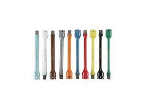 10 Piece 1/2 inch Torque Limiting Extension Bar Set with Carrying Case, Color Coded and Engraved with ft. lb. settings 10 Piece 1/2 inch Torque Limiting Extension Bar Set with Carrying Case, Color Coded and Engraved with ft. lb. settings