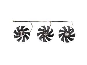 3 PCS Graphics Card Cooling Fan for Zotac GTX 1070-8GD5 X-OC, Diameter: 85mm 3 PCS Graphics Card Cooling Fan for Zotac GTX 1070-8GD5 X-OC, Diameter: 85mm