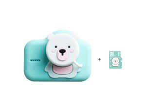 Kids Camera, Photographable Video HD Portable Cartoon Mini Children Camera, Style:Camera + 16GB TF Card