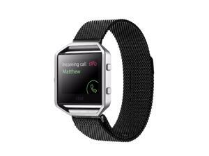 For Fitbit Blaze Bands with Frame, Milanese Mesh Loop Stainless Steel Magnetic Replacement Band with Metal Housing for Fitbit Blaze Watch Women and Men, Large, Gold, Rose Gold, Black, Silver For Fitbit Blaze Bands with Frame, Milanese Mesh Loop Stainless Steel Magnetic Replacement Band with Metal Housing for Fitbit Blaze Watch Women and Men, Large, Gold, Rose Gold, Black, Silver