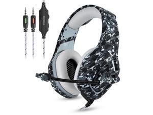 ONIKUMA K1 Deep Bass Noise Canceling Camouflage Gaming Headphone with Microphone For PS4, Smartphone, Tablet, PC, Notebook ONIKUMA K1 Deep Bass Noise Canceling Camouflage Gaming Headphone with Microphone For PS4, Smartphone, Tablet, PC, Notebook