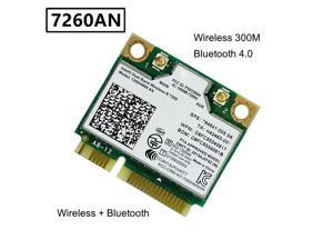 Intel Dual Band Wireless-N 7260 7260HMW AN 802.11a/g/n Wifi + Bluetooth 4.0 Card