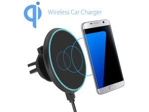 Qi Wireless Car Charger Magnetic Air Vent Mount for Samsung Galaxy S8 iPhone 8/X Qi Wireless Car Charger Magnetic Air Vent Mount for Samsung Galaxy S8 iPhone 8/X
