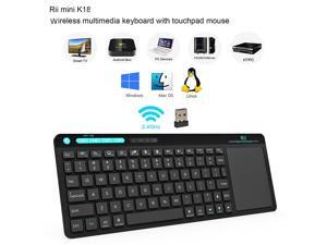 Rii RT518 Wireless Keyboard with Touchpad For HTPC Raspberry Pi 2 3 KODI PC Rii RT518 Wireless Keyboard with Touchpad For HTPC Raspberry Pi 2 3 KODI PC