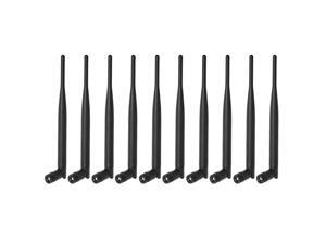 10-Pack Dual Band 2.4GHz 5.8GHz 6dBi RP-SMA WiFi Antenna for USB WiFi Adapter 10-Pack Dual Band 2.4GHz 5.8GHz 6dBi RP-SMA WiFi Antenna for USB WiFi Adapter