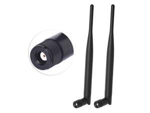 LINKSYS 5-inch RP-SMA Male Connector 1 Each Hinged Router Antenna Black 