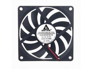 5pcs 12V 8cm 80mm 80x80x10mm 2pin Brushless PC CPU Case fan Cooling Fan 5pcs 12V 8cm 80mm 80x80x10mm 2pin Brushless PC CPU Case fan Cooling Fan