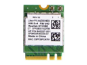 HP RTL8723BE WiFi Bluetooth4.0 SPS 843338-001 843337-001 NGFF Wireless WIFI Card HP RTL8723BE WiFi Bluetooth4.0 SPS 843338-001 843337-001 NGFF Wireless WIFI Card