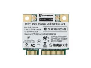 AzureWave AW-NU706H RT3070L Wireless Wifi WLAN Half Size Mini PCIe Card 802.11 b/g/n 300Mbps 