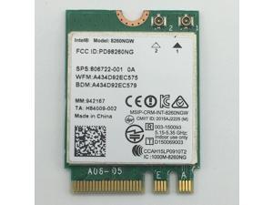 Intel Dual Band Wireless- AC 8260 8260NGW M.2 2230 Wifi Bluetooth Adapter Card