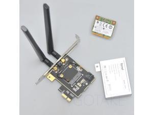 AR5B22 AR9462 WiFi Dual Band 2.4G 5G Bluetooth 4.0 PCI-e Card For Desktop PC ATX AR5B22 AR9462 WiFi Dual Band 2.4G 5G Bluetooth 4.0 PCI-e Card For Desktop PC ATX