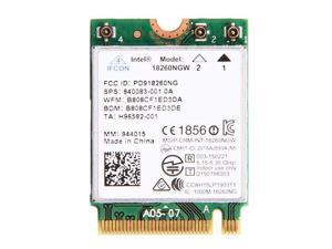 Intel Tri-band Wireless-AC 18260 18260NGW M.2 NGFF Bluetooth 4.1 Wifi Card 867M