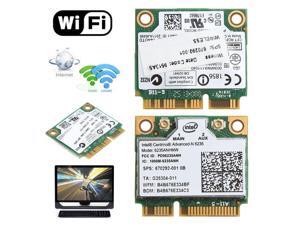 2.4/5G 300M WiFi Bluetooth 4.0 Wireless Half Mini PCI-E Card For Intel 6235ANHMW