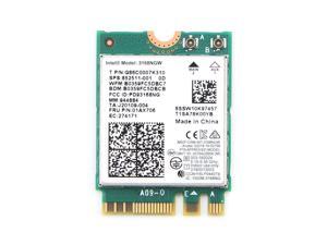 Intel Dual Band Wireless-AC 3168 NGFF 433Mbps WiFi + Bluetooth4.2 802.11ac Card Intel Dual Band Wireless-AC 3168 NGFF 433Mbps WiFi + Bluetooth4.2 802.11ac Card
