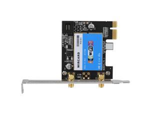Dual-Band 2.4/5G 802.11AC 433M PCI-E Wireless Bluetooth Desktop WiFi WLAN Card Dual-Band 2.4/5G 802.11AC 433M PCI-E Wireless Bluetooth Desktop WiFi WLAN Card