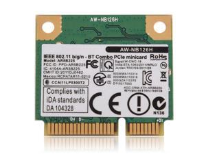 AR5B225 Wireless 150Mbps 2.4GHz Wifi + Bluetooth 4.0 Mini PCI-E Card 802.11b/g/n