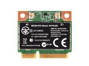 For Intel MT7630E 2.4G WiFi Wireless Bluetooth 4.0 PCI-E Half Wifi Card
