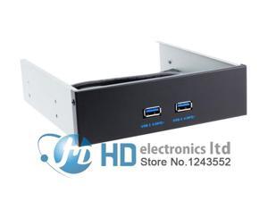20Pin Motherboard to USB 3.0 2 Ports Front Panel internal Bracket 4 5.25" 20Pin Motherboard to USB 3.0 2 Ports Front Panel internal Bracket 4 5.25"