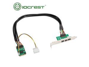 IOCREST Mini PCI Express 1 Port Firewire 1394A and 2 ports 1394B card IOCREST Mini PCI Express 1 Port Firewire 1394A and 2 ports 1394B card