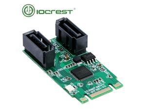 IOCREST M.2(PCIe) to 2 Port SATA 6G RAID Adapter IOCREST M.2(PCIe) to 2 Port SATA 6G RAID Adapter
