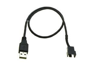 USB to 4Pin 3Pin Female PC Fan Cooling Converter Cable USB2.0 to 3 Pin Male Connector External 5V Fan Power supply Cable USB to 4Pin 3Pin Female PC Fan Cooling Converter Cable USB2.0 to 3 Pin Male Connector External 5V Fan Power supply Cable
