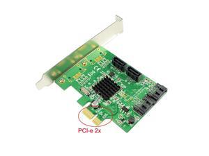 4 Ports SATA 3.0 6Gbps SSD PCI-e Controller Card PCIexpress 2x to SATA III Port Multiplier Adapter Card Marvel 9235 4 Ports SATA 3.0 6Gbps SSD PCI-e Controller Card PCIexpress 2x to SATA III Port Multiplier Adapter Card Marvel 9235