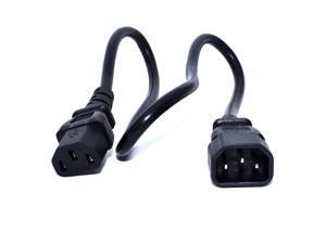 Mains C13 to C14 PDU Male to Female Cable,UPS power cord extension cable,30cm,60cm and 100cm Mains C13 to C14 PDU Male to Female Cable,UPS power cord extension cable,30cm,60cm and 100cm