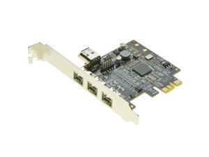 PCIe to 3 Ports 1394B Shared internal 1394A card External Firewire 800 IEEE 1394 PCI express card For HD video capture card PCIe to 3 Ports 1394B Shared internal 1394A card External Firewire 800 IEEE 1394 PCI express card For HD video capture card