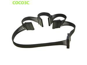 15Pin Sata 1 to 5 Ports Power Supply extension Cable For Hard Drive HDD SSD bay PC Server SATA Port Multiplier Slitter cable 15Pin Sata 1 to 5 Ports Power Supply extension Cable For Hard Drive HDD SSD bay PC Server SATA Port Multiplier Slitter cable