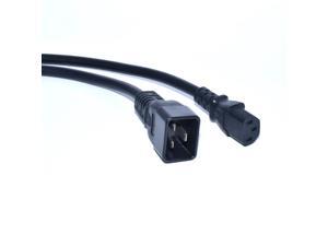 PDU Distribution Power Cord,IEC C13 to C20 Extension Cord,1.8m/6FT,C19 to C13 UPS Extension Cables. PDU Distribution Power Cord,IEC C13 to C20 Extension Cord,1.8m/6FT,C19 to C13 UPS Extension Cables.