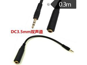 6.35mm Female to 3.5mm Male Plug Jack Stereo Hifi Mic Audio Extension Cable 6.35mm Female to 3.5mm Male Plug Jack Stereo Hifi Mic Audio Extension Cable