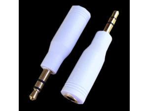 3.5mm 3pole Male to 3.5mm 3pole Female Jack Stereo Audio Adapter 3.5 M/F adapter (Gold) 3.5mm 3pole Male to 3.5mm 3pole Female Jack Stereo Audio Adapter 3.5 M/F adapter (Gold)