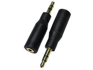 2.5mm 3pole Female to 3.5mm 3pole Male Jack Stereo Audio Adapter (Gold) 2.5mm 3pole Female to 3.5mm 3pole Male Jack Stereo Audio Adapter (Gold)