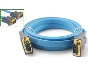 VGA flat cable computer tv hd ultra-thin line 1.8 meters VGA male to male VGA flat cable computer tv hd ultra-thin line 1.8 meters VGA male to male