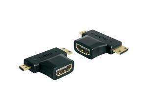 HDMI Female to Micro HDMI Male/Mini HDMI Male Adapter HDMI Female to Micro HDMI Male/Mini HDMI Male Adapter