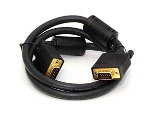 SVGA Super VGA M/M Monitor Cable w/ ferrites (Gold Plated) ,1.8M SVGA Super VGA M/M Monitor Cable w/ ferrites (Gold Plated) ,1.8M