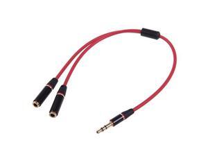 3.5mm Stereo Headphone Audio Male to 2 Female Y Splitter Cable Adapter Plug Jack 3.5mm Stereo Headphone Audio Male to 2 Female Y Splitter Cable Adapter Plug Jack
