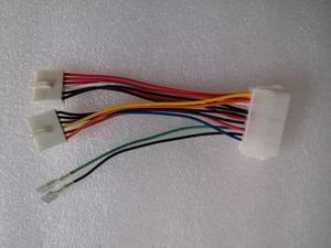 20Pin ATX to 2-Port 6Pin AT PSU Converter Power Cable Cord 20cm for 286 386 486 586 Old Computer 20Pin ATX to 2-Port 6Pin AT PSU Converter Power Cable Cord 20cm for 286 386 486 586 Old Computer