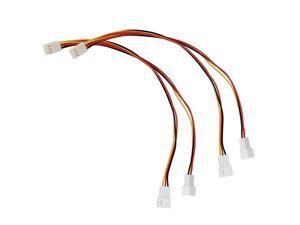 3Pin One change two Y Splitter Pc Cable Computer Case Power Connector Fan Adapter Pack of 2 3Pin One change two Y Splitter Pc Cable Computer Case Power Connector Fan Adapter Pack of 2