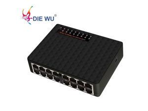 16 Ports Fast Ethernet Network Switch 10/100Mbps RJ45 Nework Switcher Hub For Desktop 16 Ports Fast Ethernet Network Switch 10/100Mbps RJ45 Nework Switcher Hub For Desktop