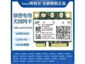 Wireless Wifi  60y3233 Intel 6300agn Mini Pci-e Pcie  Card Ultimate-n 802.11a/g/n 2.4g  5.0 Ghz forT410 T420 T430 X220 Y460