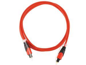 Digital Audio Optical Fiber Toslink Cable, Cable Length: 1m, OD: 4.0mm Digital Audio Optical Fiber Toslink Cable, Cable Length: 1m, OD: 4.0mm