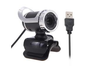 A859 Pixels HD 360 Degree WebCam USB 2.0 PC Camera with Sound Absorption Microphone for Computer PC Laptop, Cable Length: 1.4m