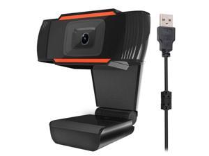 HXSJ A870 480P Pixels HD 360 Degree WebCam USB 2.0 PC Camera with Microphone for Skype Computer PC Laptop, Cable Length: 1.4m