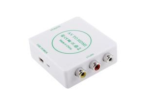 iFHC201AH Portable 720P AV to HDMI Converter for DVD, STB, PS3, PC, DV, Displayer, DLP Video Projector, USB Power